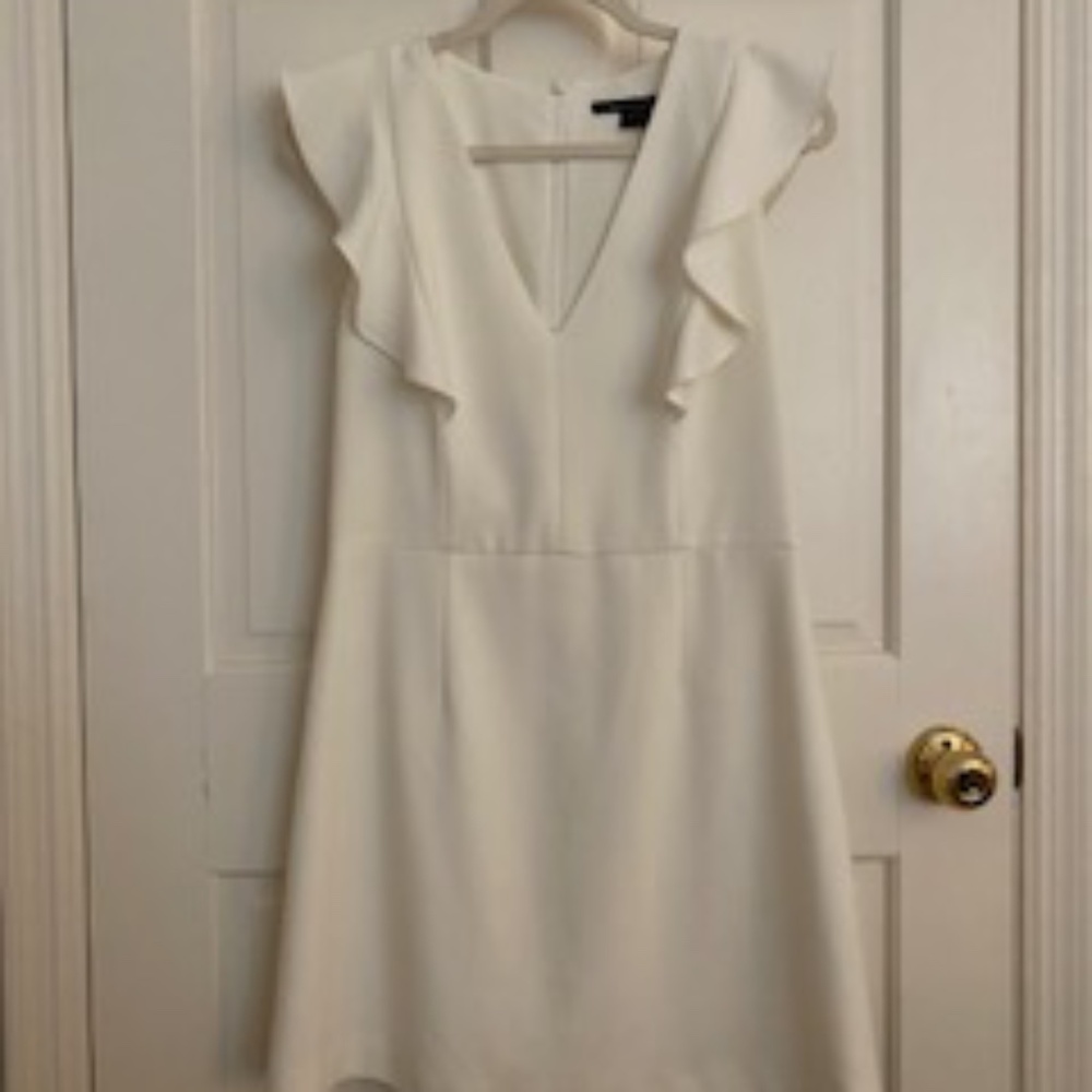 French Connection Ivory White Minidress